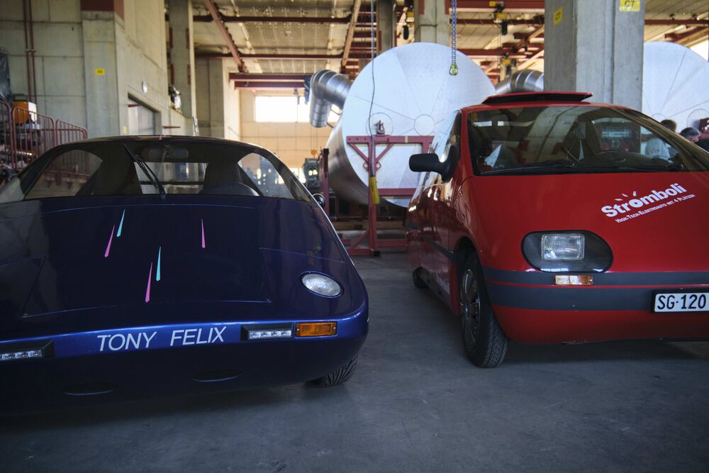 Historische Elektrofahrzeuge, Beispiel.